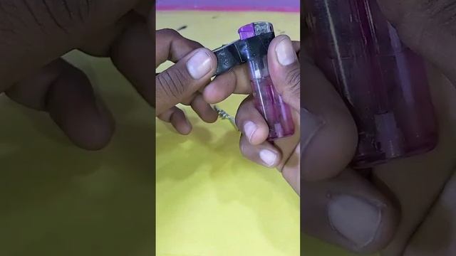 Lighter soldering iron #diy #satishtonger #viral #reels #samarexperiment #technicalind #satish