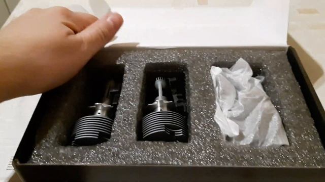 Вскрытие упаковки светодиодных ламп Coоl- led ceramic h7. смотреть онлайн