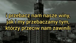 "Отче наш" на польском языке.