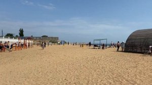 Городской пляж ? Каспийск .            Путешествие в Дагестан?