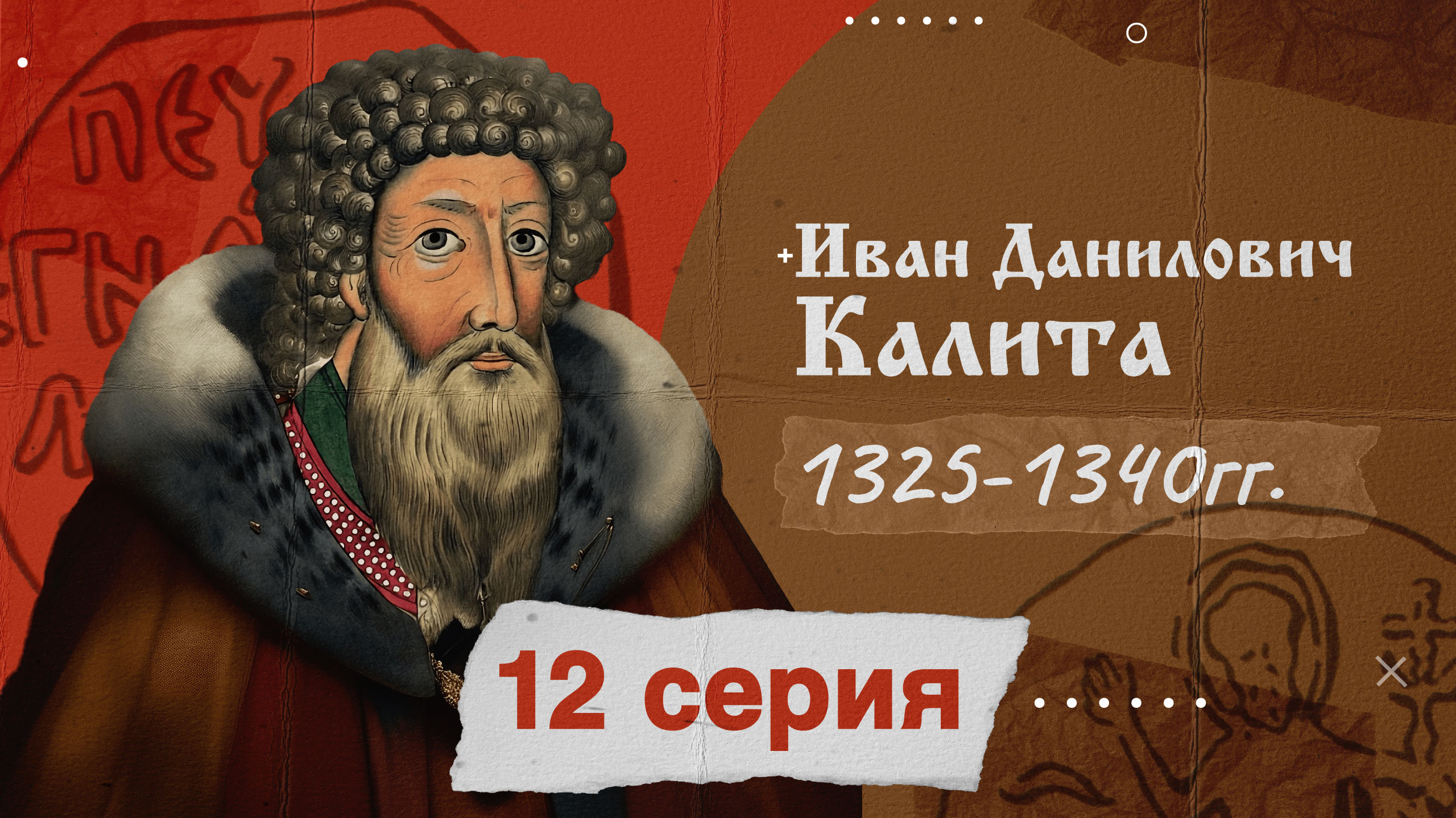 Князь Иван Калита - 1325-1340г. История России