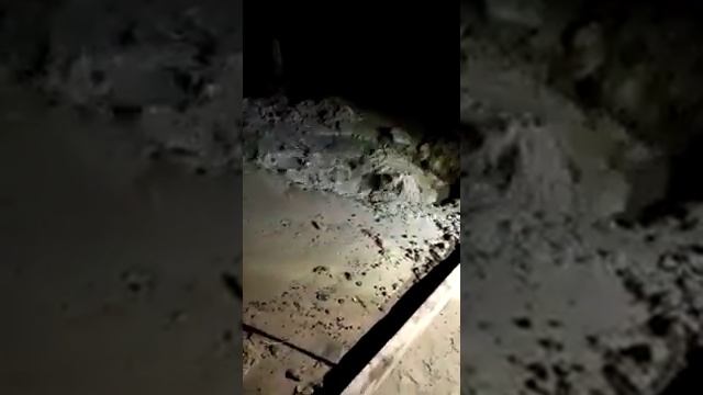 самоизлив скважины при бурение. вечер после бурения