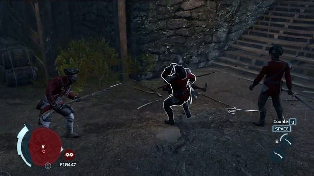 Assassins Creed III. Баг. 3 бага в одном месте