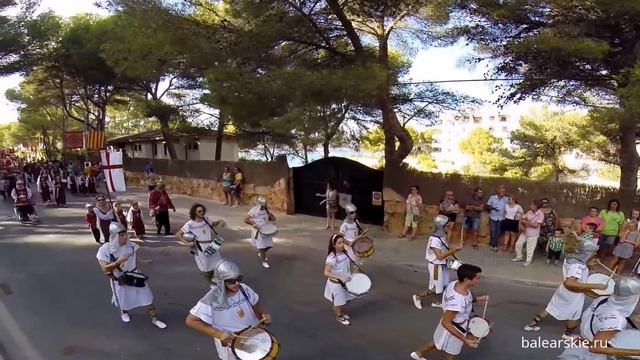 Fiesta del Rey Jaime I Santa Ponsa Mallorca / Праздник Короля Хауме Санта Понса Майорка