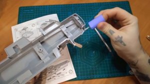 Пошаговая сборка модели от компании Revell, Nuclear Carrier U.S.S. ENTERPRISE 1_720. Часть 2.