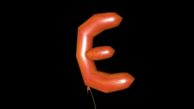 Буква Е – шарик – футаж / footage смотреть онлайн