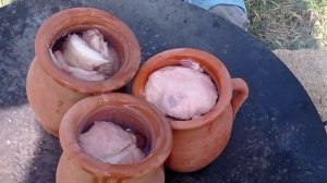 Пити в глиняных горшочках / Cölmekde piti