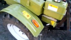 Мототрактор-доработка картофелесажалки 2015г.