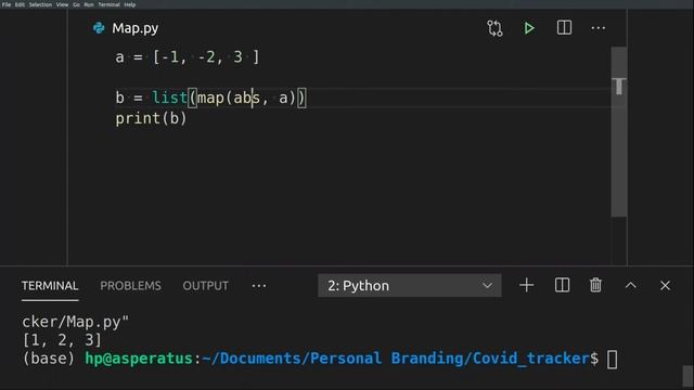 Python Tutorials | Python map( ) function | Tamil