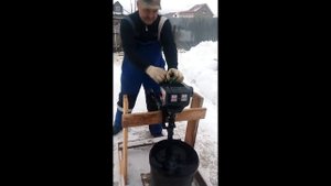 Видео обкатки мотора Hangkai 3.5. Отзыв Валерия
