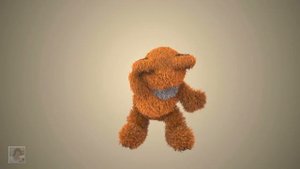 Интро заставка танцующий медвежонок Teddy.