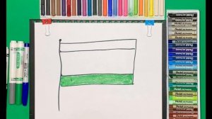 Рисование для детей. Рисуем флаг Республики Ингушетия!