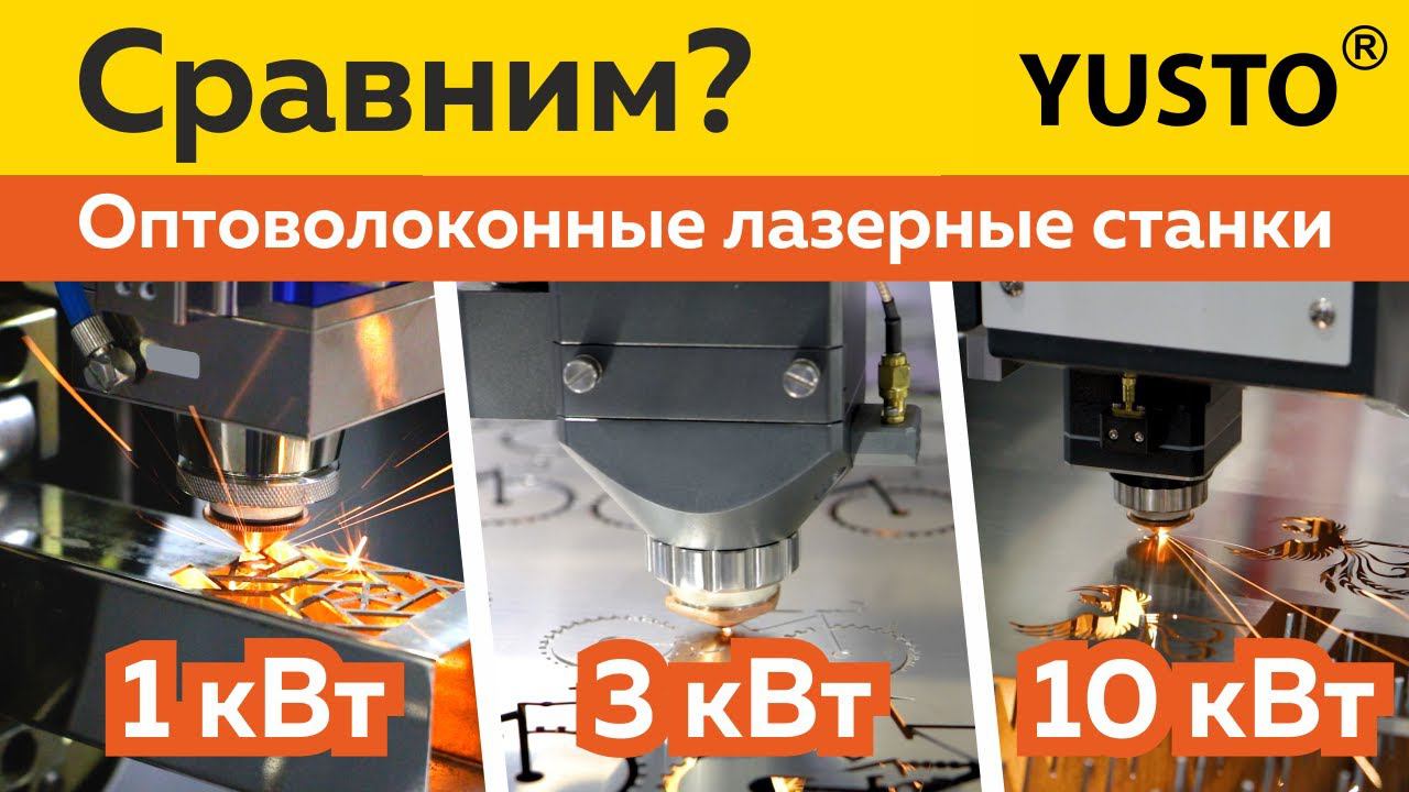 Сравним оптоволоконные станки по металлу? Какая мощность оптимальная? #лазернаярезка