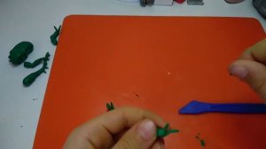 Как слепить дракона из пластилина!!!