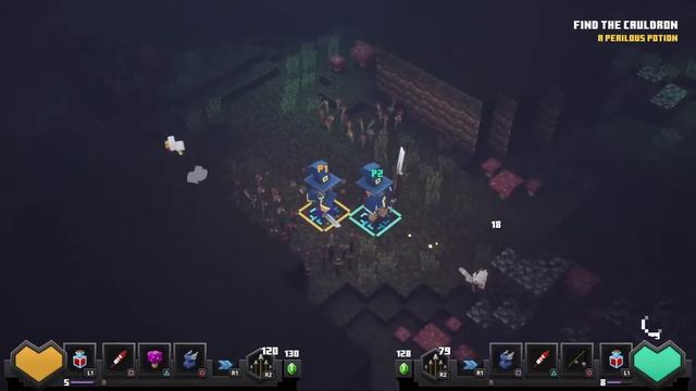 Minecraft Dungeons; Hero Edition - PS4; Gameplay!! смотреть онлайн