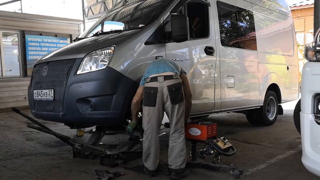 ГАЗЕЛЬ НЕКСТ ЦМФ проточка дисков без снятия ступицы. смотреть онлайн