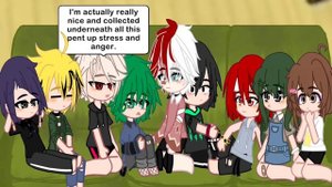Class 1A gets hits by a truth quirk? | gacha club | bkdk \ todosero | MHA | DJ-Demz