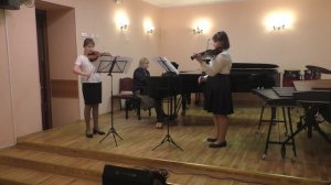 А. Вивальди. Концерт для двух скрипок ля-минор, 1 часть