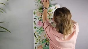 VEROL / Интерьерные наклейки "Цветы" наклейка на стену подарок для интерьера самоклеящаяся пленка