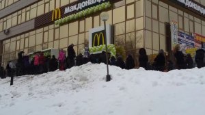 Открытие McDonalds в Сыктывкаре