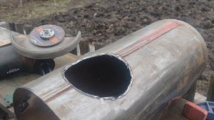 печка из огнетушителя