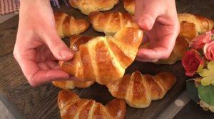 Круассаны СМАК!  Из слоеного теста!