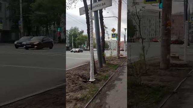 Шок! Фонари замерзли в мае! смотреть онлайн