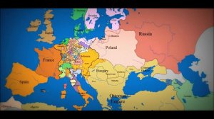 Вся история стран Европы в одном видео