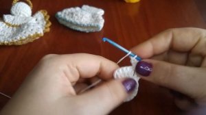 Вязание крючком Ангелочка