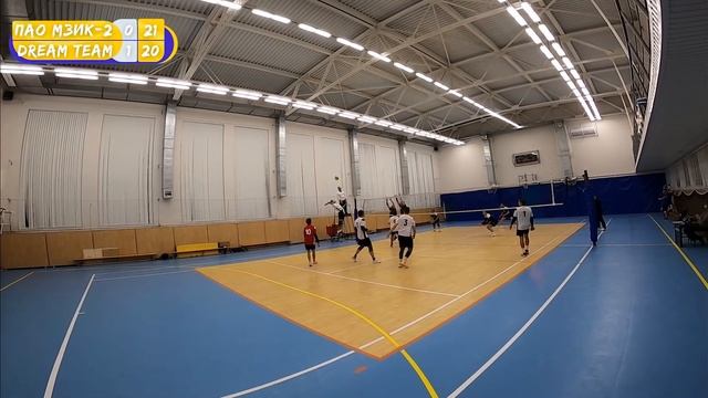 «Dream Team» VS ПАО МЗИК-2 #1 | Волейбол от первого лица | Чемпионат города | Игра целиком [ENG SUB