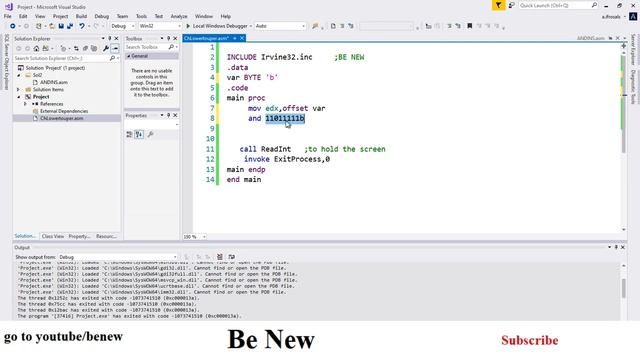 Assembly Language Tutorial 28: How to convert a character into upper case in assembly language смотреть онлайн