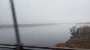 Мост через Днепр в городе Кременчуг