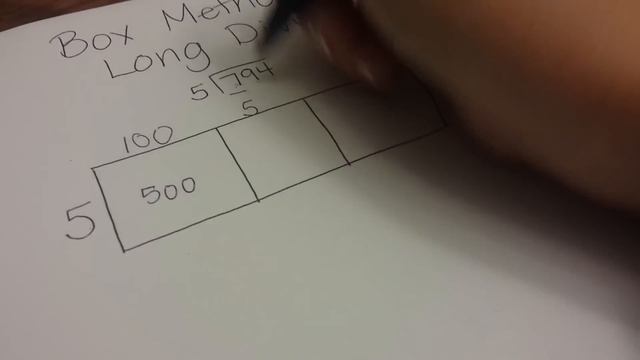 Box Method for Long Division! смотреть онлайн
