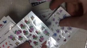 Слайдеры. наклейки для ногтей