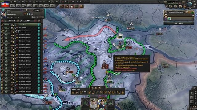 ВОЗРОЖДЕНИЕ ЮГОСЛАВИИ В СОВРЕМЕННОСТИ В HEARTS OF IRON 4 С IRONMAN смотреть онлайн