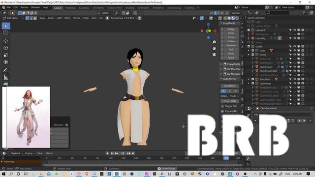 Leena - Polygon Modular Character Pack смотреть онлайн