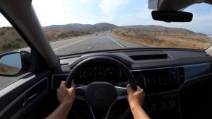 2021.5 Volkswagen Atlas SEL V6 R-Line AWD POV Test Drive (3D Audio)(ASMR)