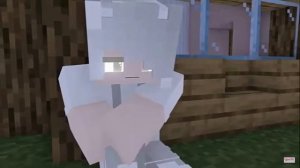 Елена Бро. Смотрим канал YeosM Minecraft Animation //[Часть 8]//'Музыкальное видео ♪' Живи ложью''