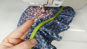 Швейные премудрости: как пришить оборку без оверлока и с «чистой» изнанкой