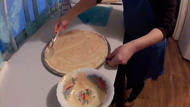 Приготовление быстрой и вкусной пиццы