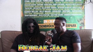 Mortimer Interview Reggae Jam 2022 Germany