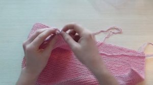 Детский снуд спицами. Knit children's cowl