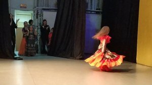 Цыганский танец/цыганочка. Этнодэнс. Бэби. Соло. Высоцкая Мария.