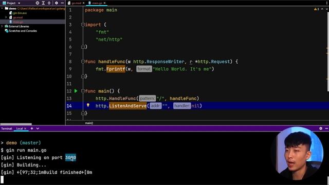 Live Reload in Golang Web App