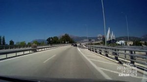 Roads of Greece Patra Rio-Antirio Bridge - Дороги Греции Патры Мост Рио Антирио