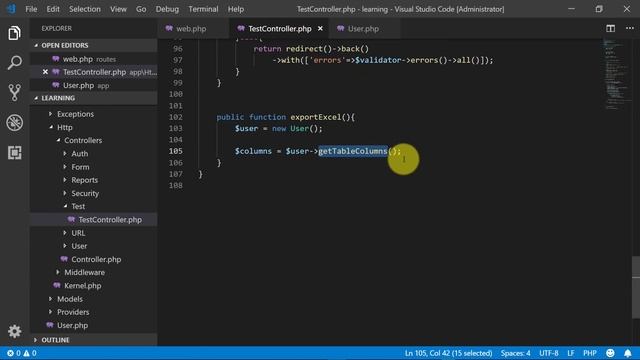 Laravel Export To Excel - Become a Master in Laravel - 37