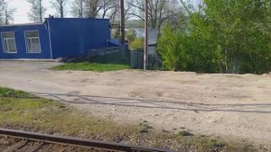Станция "Царевщина" и долина реки "Сок" из окна электропоезда ЭД-4М.#КБШЖД, #электричка, #Царевщина