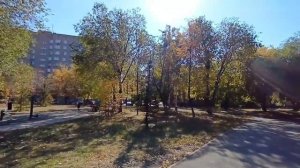 Magnitogorsk, square Magnet, on Zavenyagina Street (23.09.2021)