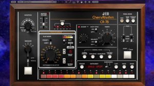 Roland CR 78 Drum Machine Cherry Audio NO TALKING SOUNDS DEMO