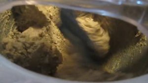 Замес ржаного теста в Кеше.